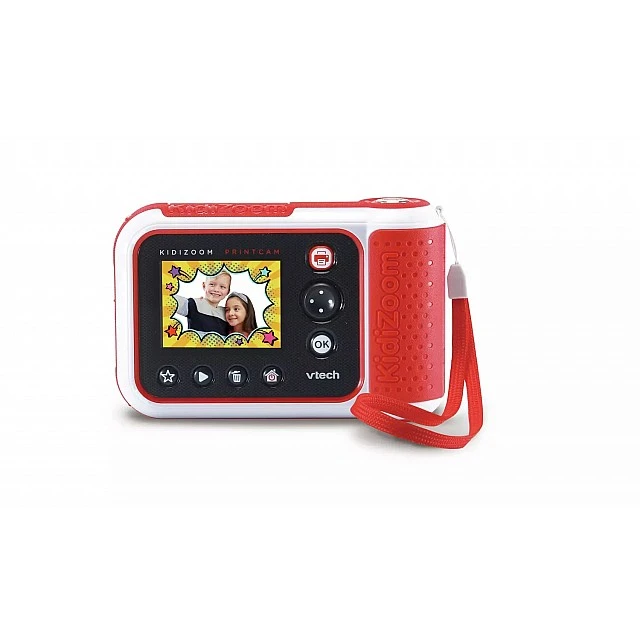 Интерактивна играчка Камера за моментни снимки 5MP, Червен