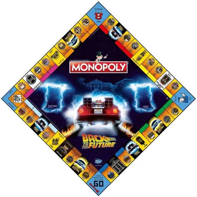 Board Game, Winning Moves, Monopoly, Back to the Future