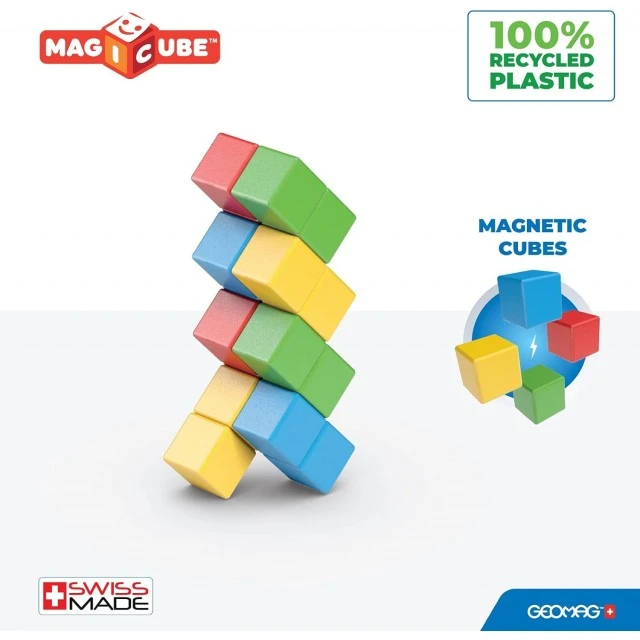 Magnetic construction set Magicube, Creative, 16 pieces