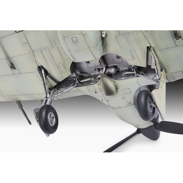 Assembly model, Revell, Hawker Sea Hurricane Mk.IIC fighter, 162 parts