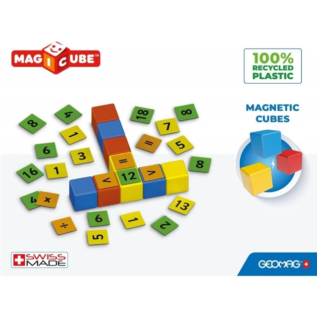 Магнитен конструктор Magicube, Математическо изграждане 256, 55 части
