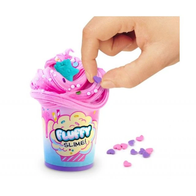 Creative set Fluffy slime shaker, 3 colors