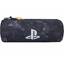 Цилиндричен ученически Несесер Kstationery, Playstation, Sinse 1994, 22х8х8cм