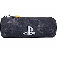 Цилиндричен ученически Несесер Kstationery, Playstation, Sinse 1994, 22х8х8cм