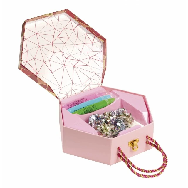 Creative set Totum Hair chalk and glitter tattoos, 8 pieces