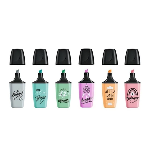 Set of text markers, Stabilo, Boss Mini Pastel Love 2.0 ST07/06-29, 6 colors