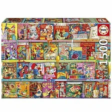 Puzzle, Educa, Fun Book Corner, 1500 pieces