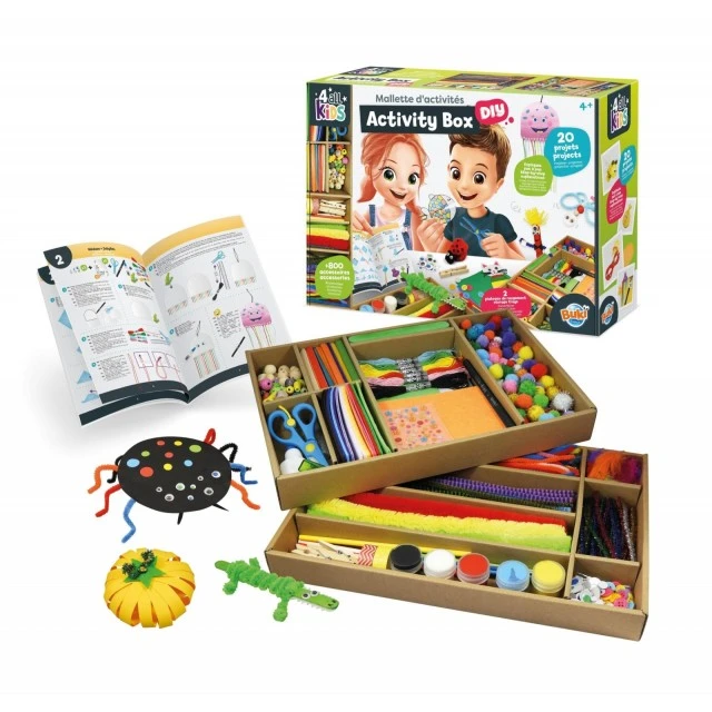 Creative set Box of creative hobby accessories, 800 pieces