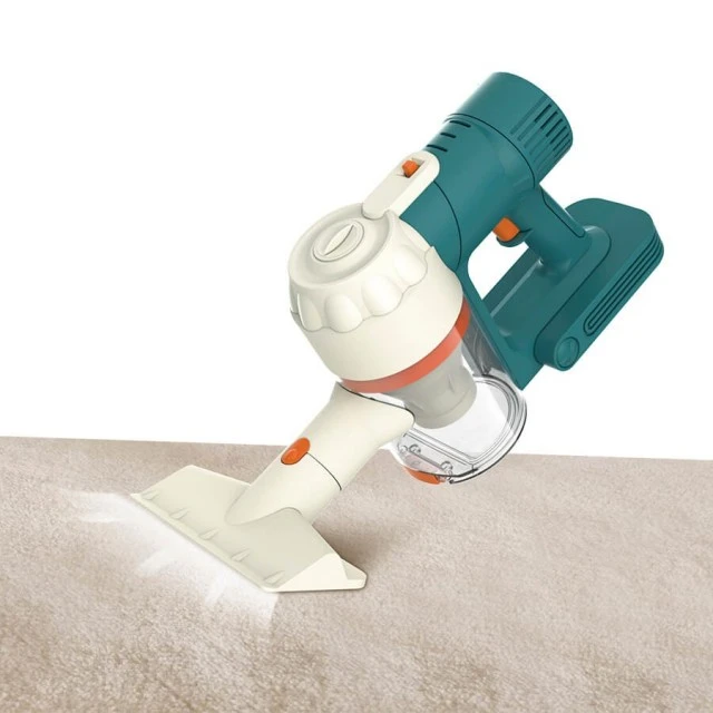 Interactive toy Vacuum cleaner with accessories
