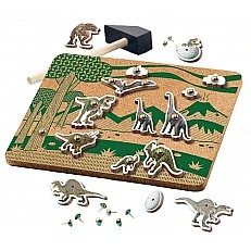 Дърводелски комплект Dino Forever, 17 части