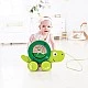 Childrens wooden turtle to pull