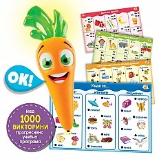 Образователна интерактивна игра, Lisciani, Carotina, 1000 Въпроса
