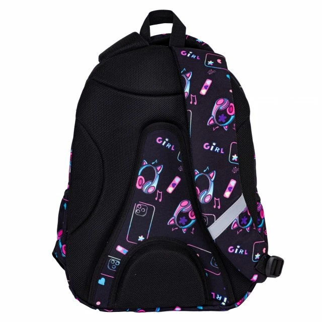 School backpack HEAD Go girl, AB300, 42 x 30 x 19 cm