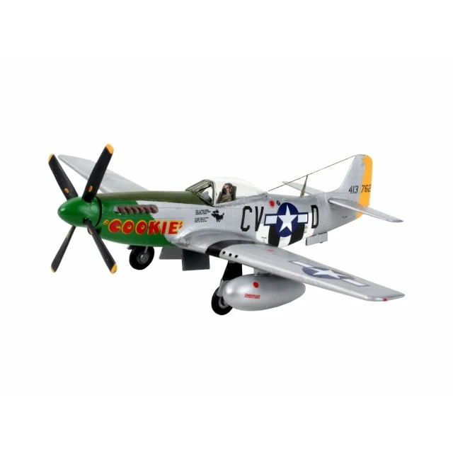 Сглобяем модел, Revell, Самолет P-51D Mustang, 34 части