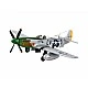 Assembly model, Revell, P-51D Mustang aircraft, 34 parts