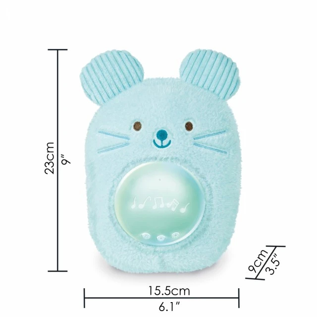 Interactive toy, Hape, Musical plush sleep lamp, Michele, 23 x 15.5 x 9 cm