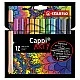 Комплект флумастери, Stabilo, Cappi Arty ST168/12-1-20, 12 цвята