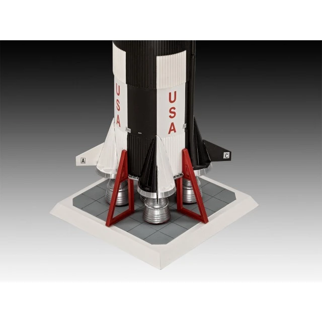 Комплект сглобяем модел Apollo 11 Saturn V Rocket, 183 части