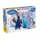 Puzzle, Lisciani, Frozen, Elsa and Anna, Double-sided puzzle 108 pieces