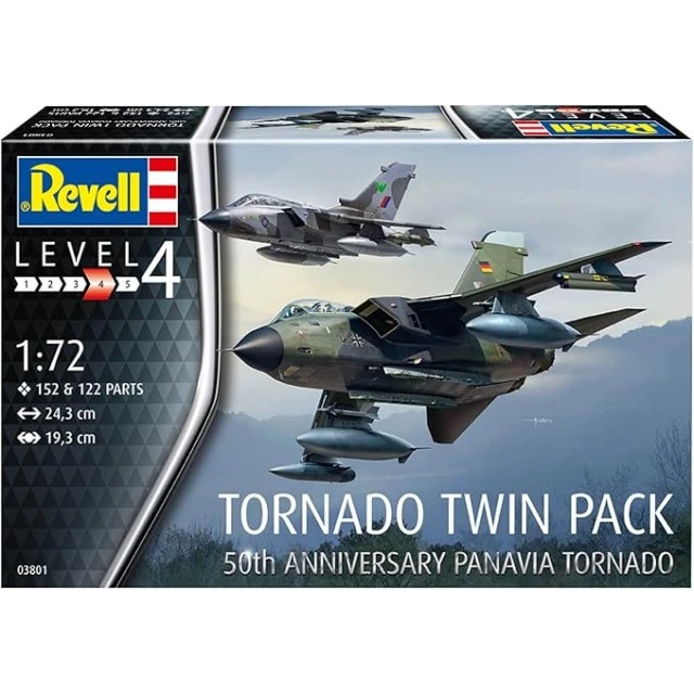 Assembly model, Revell, Set of two models for the 50th anniversary of the Tornado