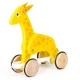 Wooden pull toy, Hape, Giraffe, 24 x 11 x 20 cm