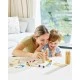 Wooden game, Hape, Bamboo Rapido, bamboo sticks and color combinations