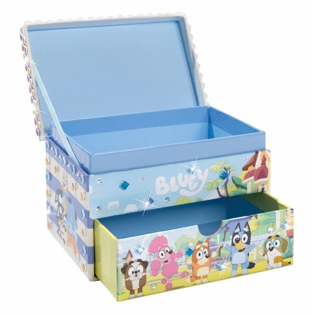 Творчески комплект, Totum, Bluey, Декорирай сам кутия за бижута