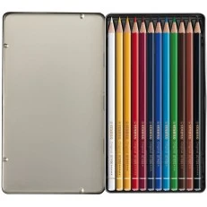 Set of colored pencils, Stabilo, Arty Original metal box ST8773-6, 12 colors