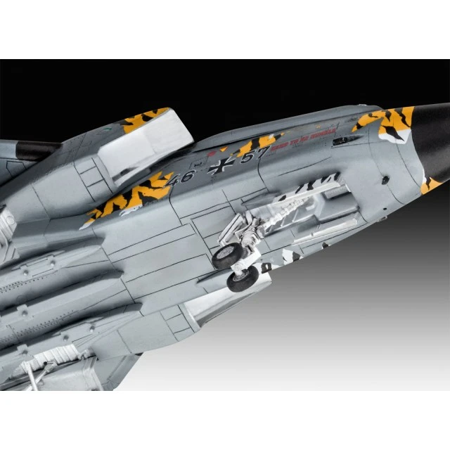 Assembled model German Tornado ECR fighter, Tigermeet 2018, 155 parts