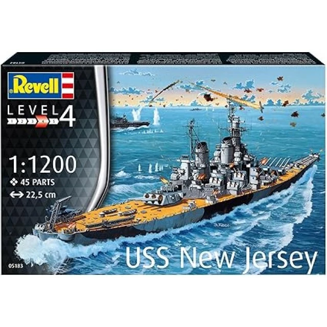 Assembly model, Revell, Battleship USS New Jersey