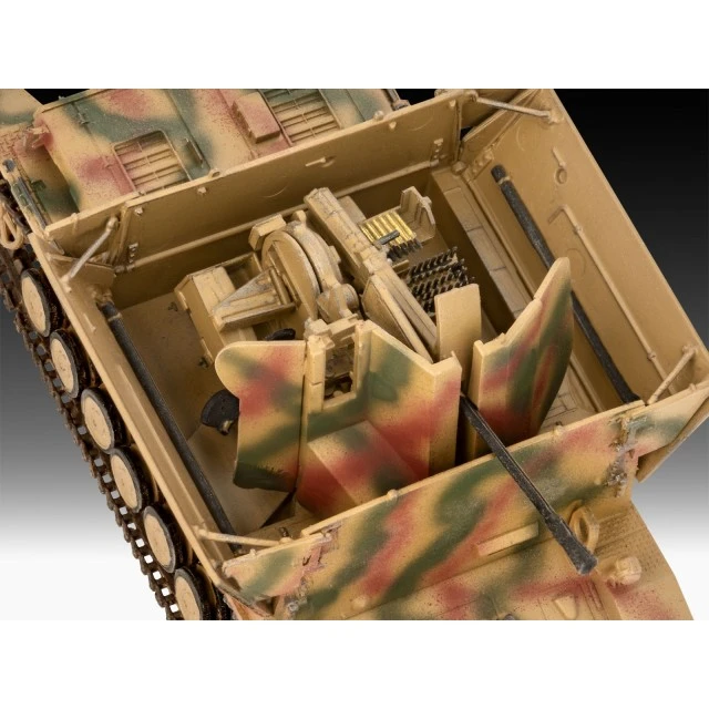 Assembly model, Revell, Flakpanzer IV Möbelwagen 3.7cm Flak 43 Tank, 144 parts