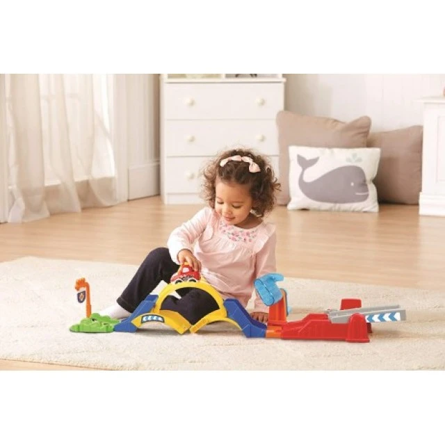 Racing track with looping
