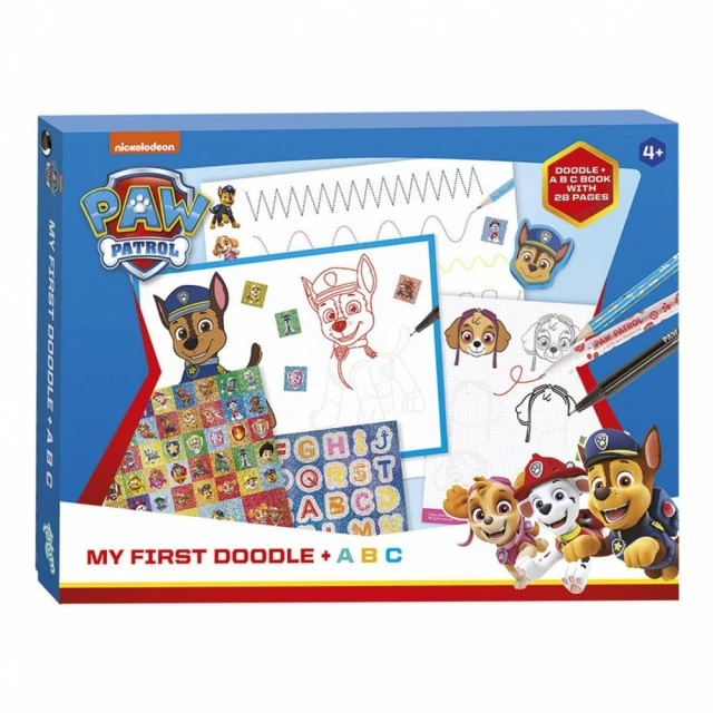 Educational set, Totum, My first doodle + Learn to write ABC, Paw Patrol