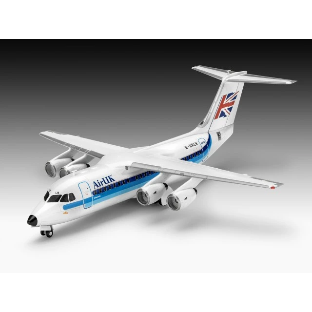 Assembly model, Revell, Airplane, BAe 146-200 AirUK, 63 parts