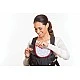 Ergonomic baby carrier with pocket, Infantino, 2 in 1, Black, from 3.6 to 11.3 kg.