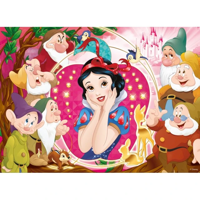 Puzzle, Lisciani, Princesses, Double-sided puzzle 2 x 48 pieces