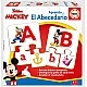Образователен пъзел, Educa, Mickey and Friends, Азбука, 81части