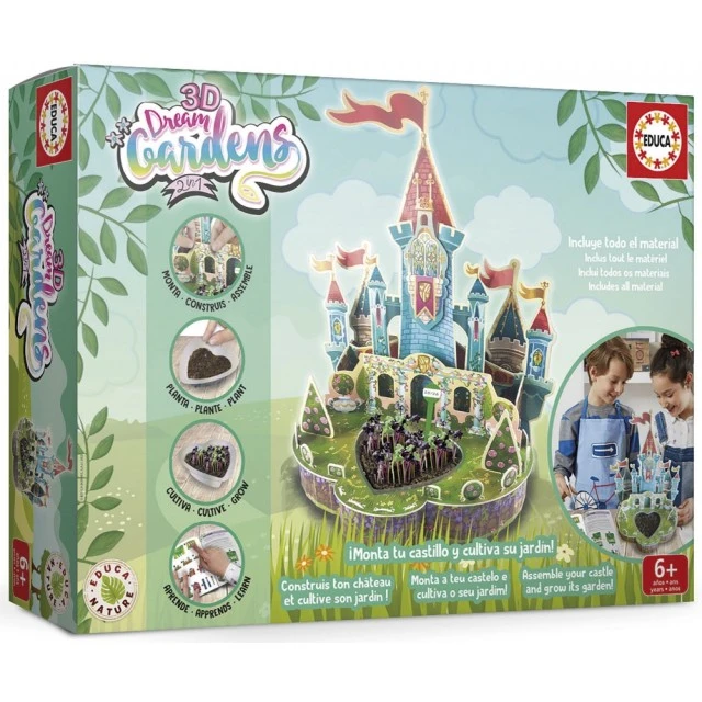 Educational Game, Educa, Dream Garden, Castle