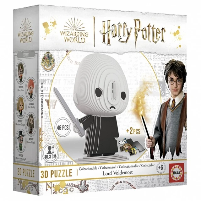 Puzzle Educa Mini figure Lord Voldemort 3D 46 pieces