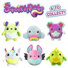 Squishpets плюшена играчка, Craze,  19см, шест различни модела