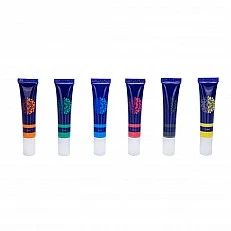 Set of gel paints for glass, Astra, Creativo, 5x15 ml, Multicolor
