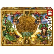 Puzzle Educa Aztecs and Mayas 2000 pieces