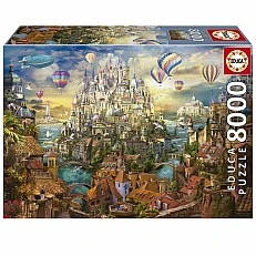 Пъзел Мечтан град, 8000 части