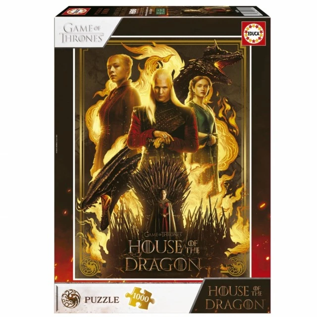 Puzzle Educa Game of Thrones House of the Dragon 1000 pieces
