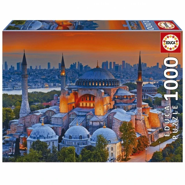 Пъзел Света София, Истанбул, 1000 части