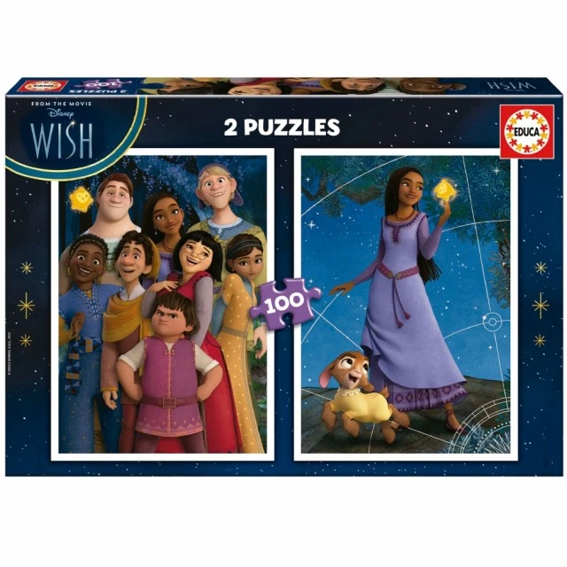 Пъзел Wish 2в1, 2 х 100 части