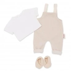 14" Doll Accessories Set Jumpsuit Outfit, 4 Pieces