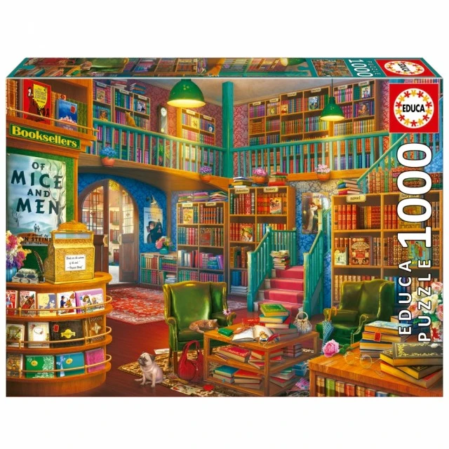 Пъзел Прекрасна книжарница, 1000 части