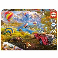 Пъзел Долина с балони, 3000 части