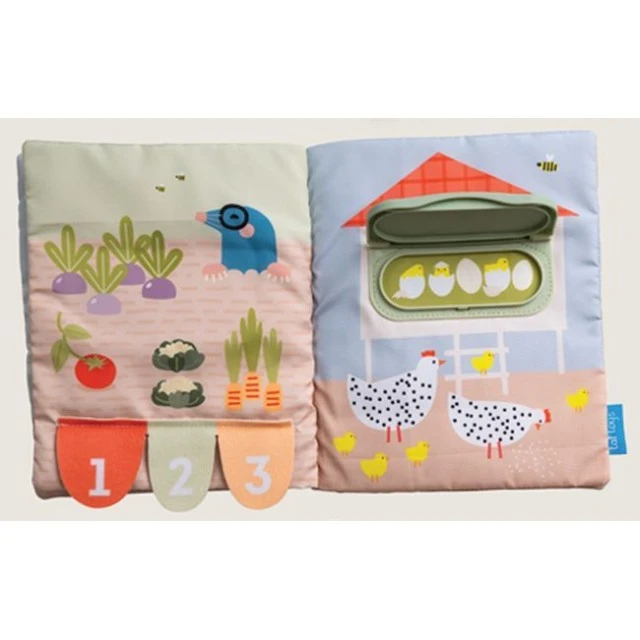 Бебешка мека книжка, Taf Toys